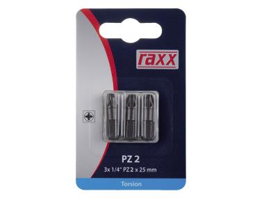 BIT TORSION PZ 1x25mm RAXX